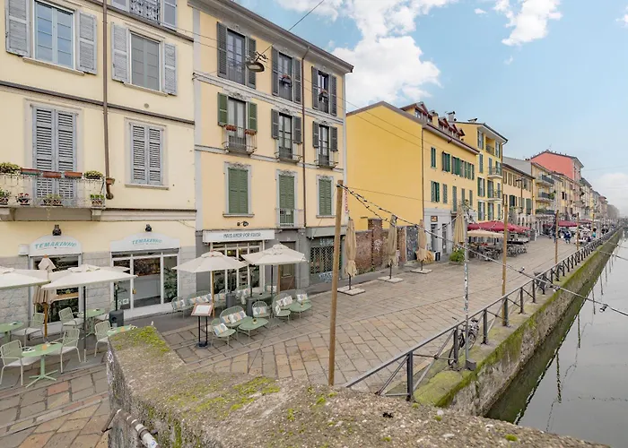 Luxury Naviglio House - 10 Min Cathedral * Milánó